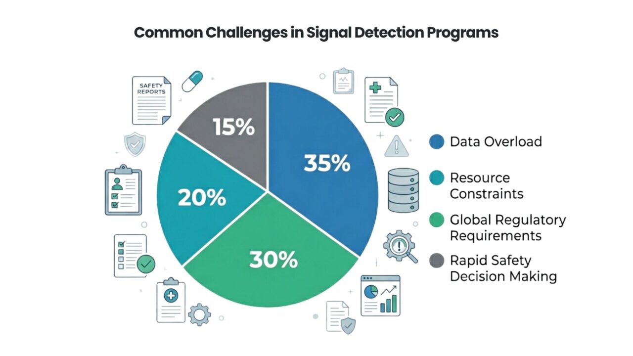 common challenges in signal detection programs